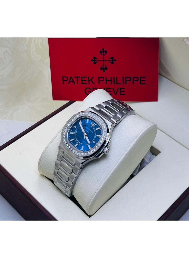Patek Philippe women's wristwatch with small, elegant dial stones